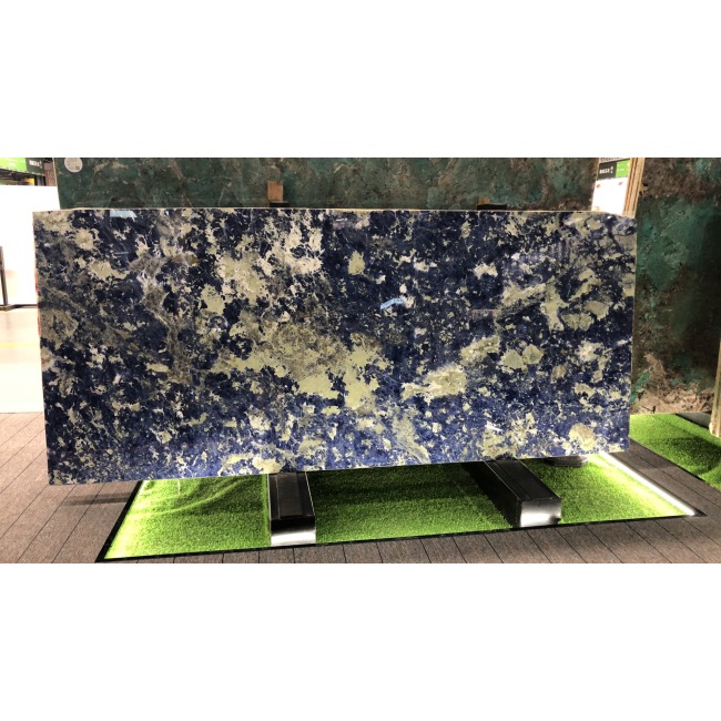 Luxury blue stone marble slabs for luxury hotel inner decoration